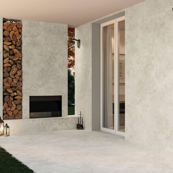 Keramische slab Champagne Sand 3D structuur