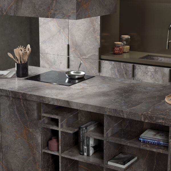 Keramische slab Tunis Grey