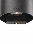 Halo Down - wandlamp - Dark Grey