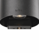 Halo Up-Down - wandlamp - Dark Grey