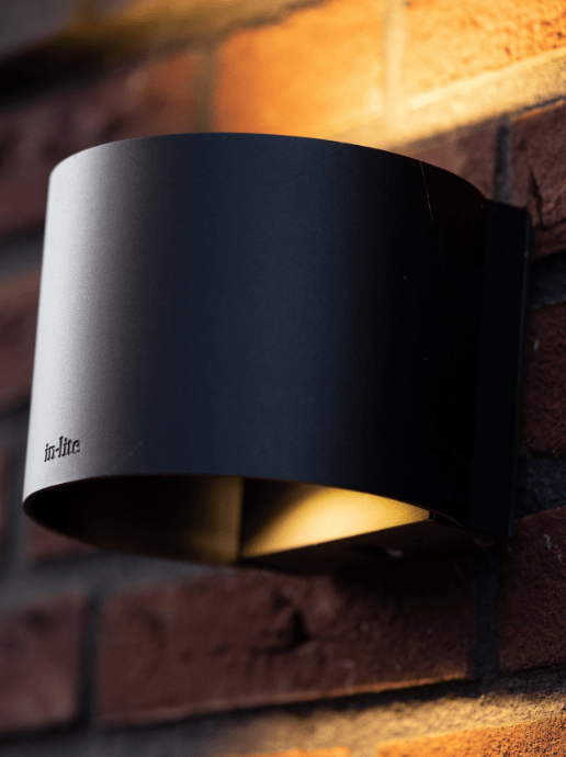 Halo Up-Down - wandlamp - Dark Grey