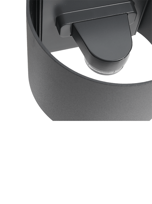 Halo Down 230V - wandlamp - Dark Grey