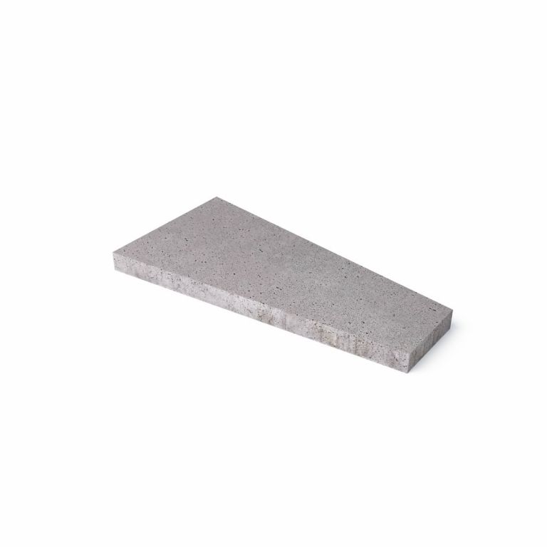 Schellevis oud hollandse trapezium tegel 120x60/30x8 cm. Grijs