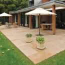 Bali Ocre tegel geschuurd 60x60x3 cm.