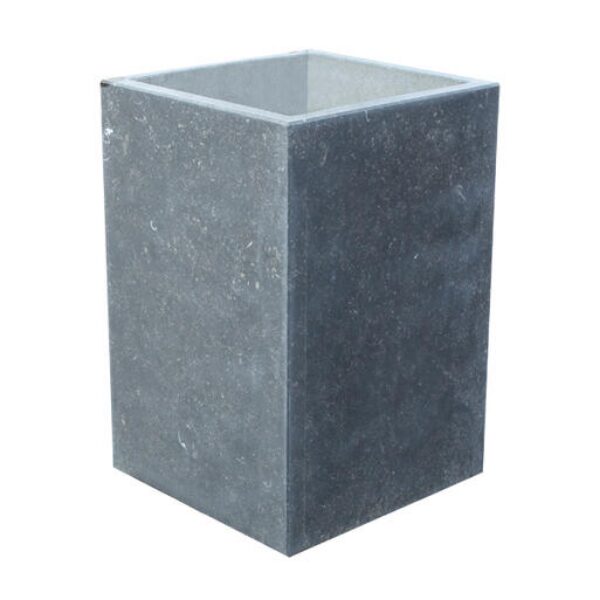 Blue stone bloembak gezoet - recht model