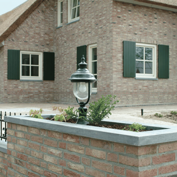 Blue stone afdekstrook gezoet 5 cm. dik