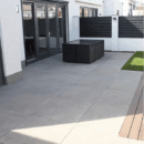 Ceramic Beton Look Taupe 90x90x3 cm. Handelskwaliteit