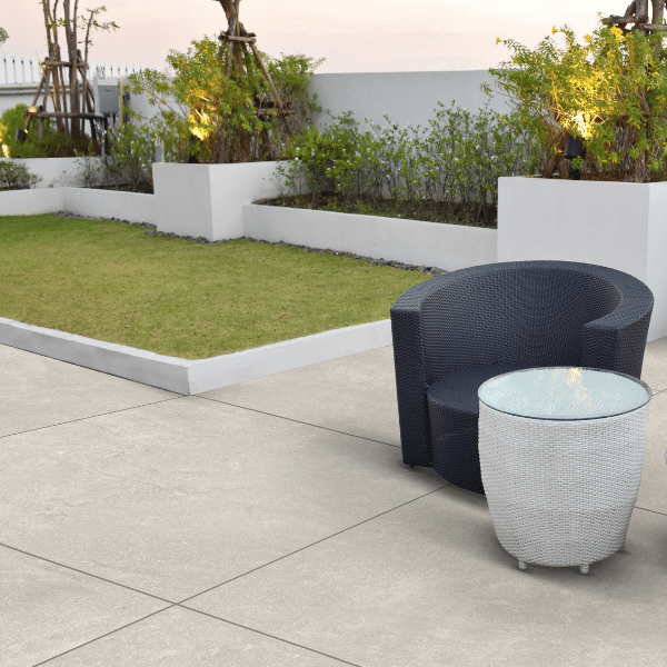 Concrete 20MM Grey tegel 100x100x2 cm.