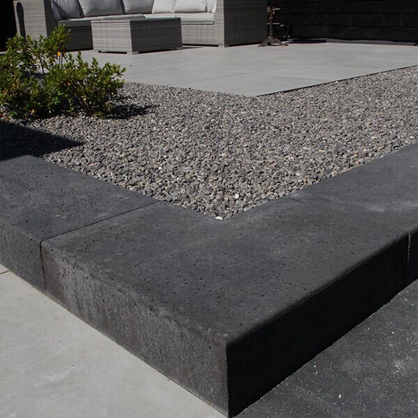 Schellevis oud hollandse traptrede 40x20 cm. Antraciet