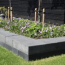 Schellevis oud hollandse traptrede 40x20 cm. Antraciet