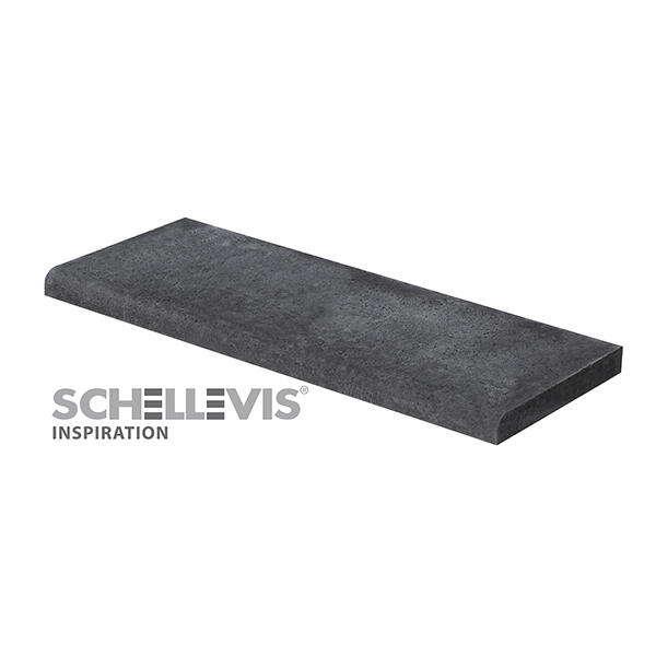 Schellevis oud hollandse zwembadrand 100x40 cm. Antraciet