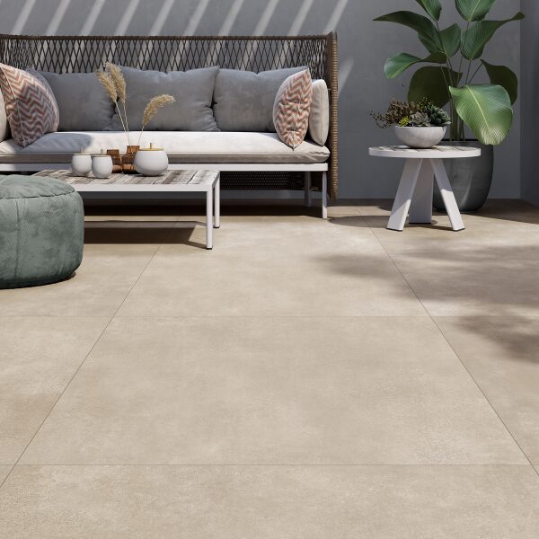 Fiorete 20MM Beige tegel 100x100x2 cm.