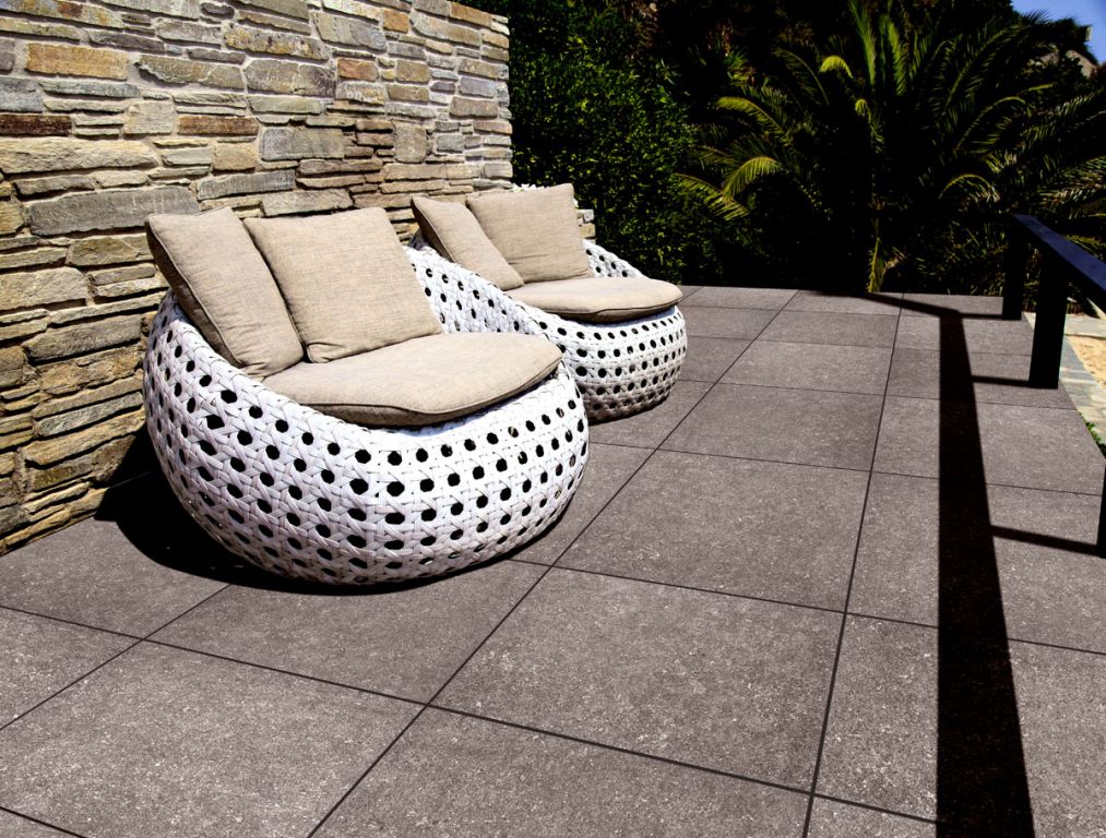 GeoCeramica® 60x60x4 BB Stone Dark Grey