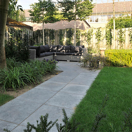Blue stone tegel antic finish