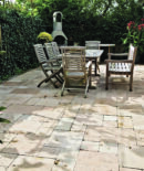 Sonara Sun tegel 20x20x3,2 cm. getrommeld