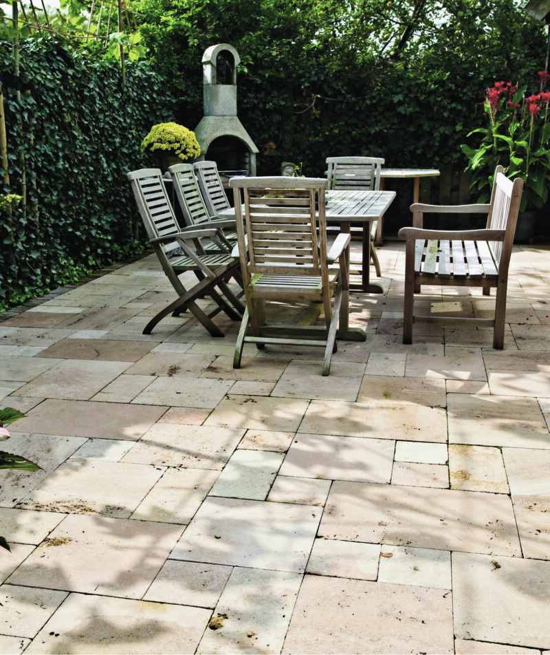 Sonara Sun tegel 20x20x3,2 cm. getrommeld - Afbeelding 2