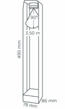 Ace High - staande lamp - Corten