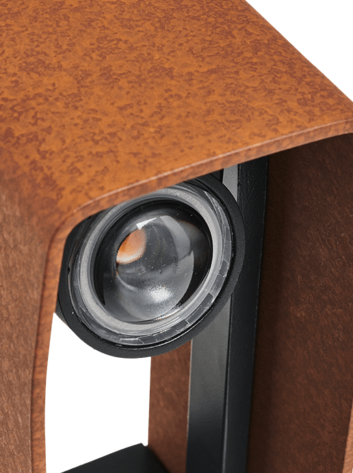 Ace - staande lamp - Corten