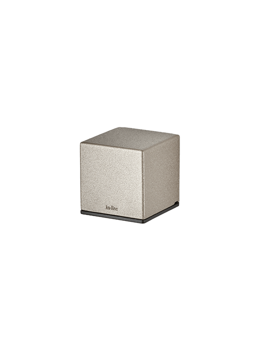 Cubid - wandlamp - Rose Silver