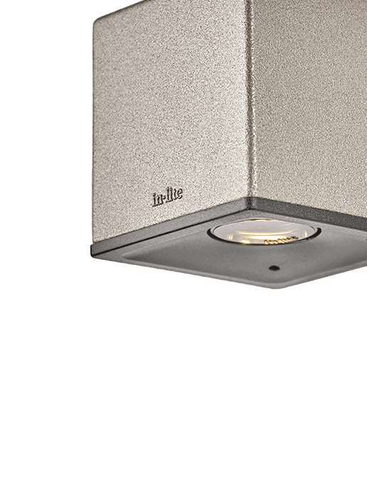 Cubid - wandlamp - Rose Silver