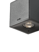 Cubid - wandlamp - Dark Grey