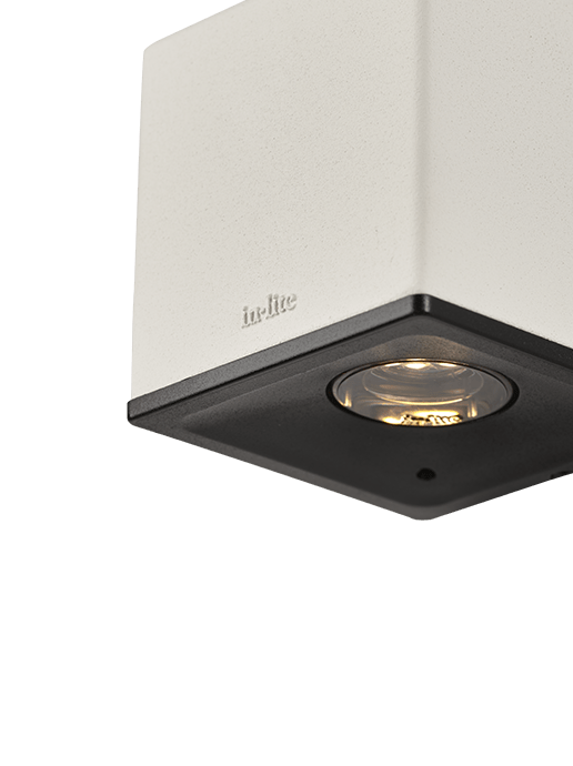 Cubid - wandlamp - White