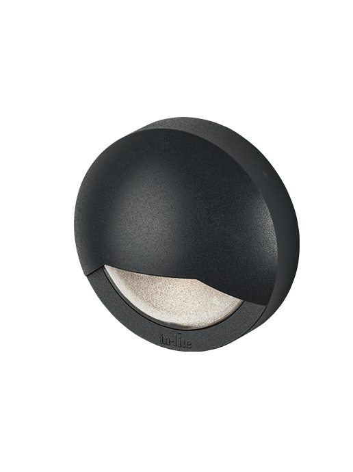 Blink - wandlamp Ø 100mm - Dark Grey
