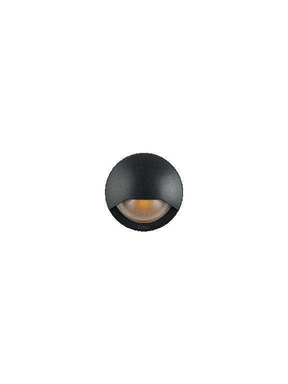 Blink - wandlamp Ø 100mm - Dark Grey