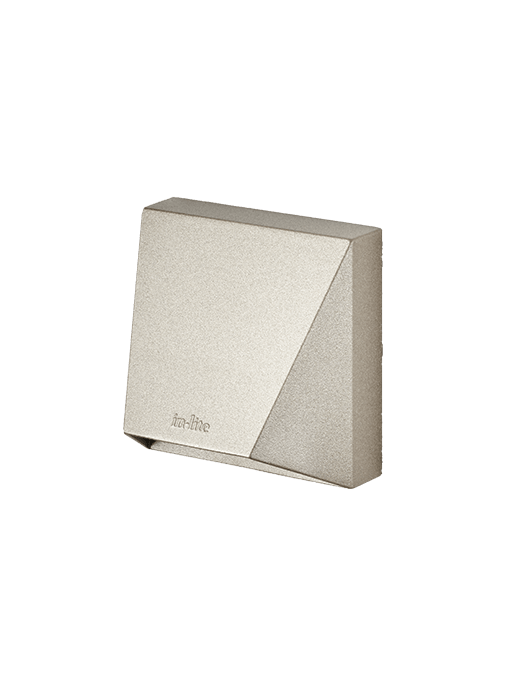 Wedge - wandlamp - Rose Silver