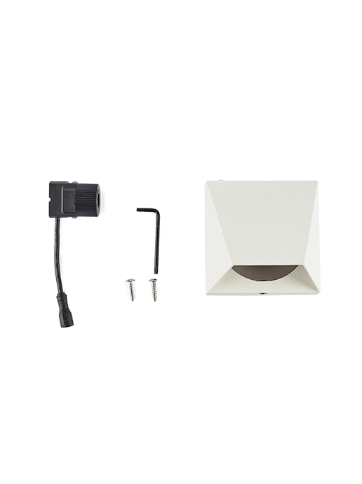 Wedge - wandlamp - White