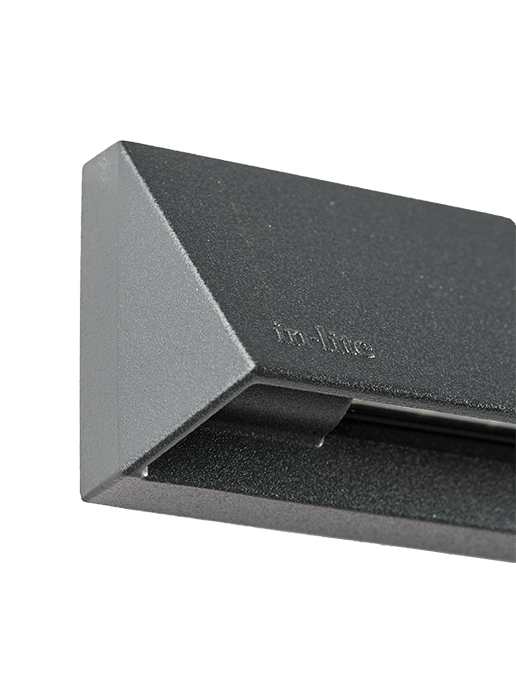 Wedge Slim - wandlamp - Dark Grey