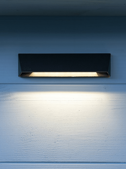 Wedge Slim - wandlamp - Dark Grey