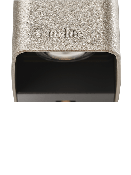 Ace Up-Down - wandlamp - Rose Silver