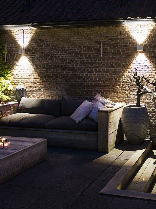 Ace Up-Down 230V - wandlamp - White