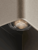 Ace Down 230V - wandlamp - Rose Silver
