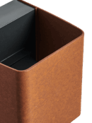 Ace Down 230V - wandlamp -  Corten