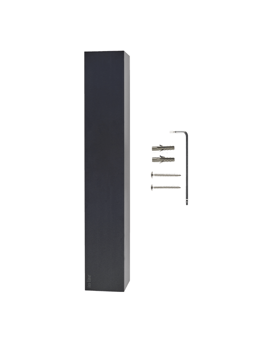 Evo Down 230V - wandlamp - Dark Grey