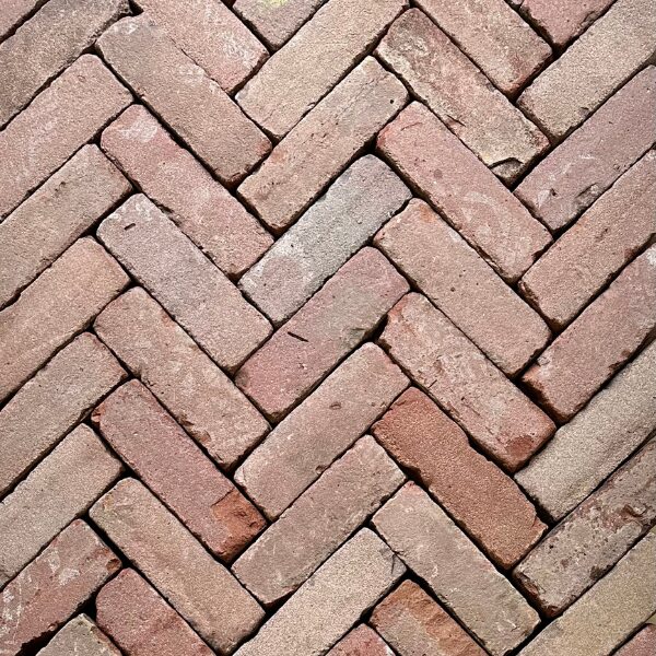 Straatbaksteen Oud Gebakken Rood/Paars
