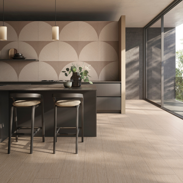Tamashi Cream tegel 25x150x1 cm.