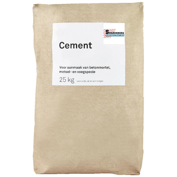 Cement zak 25 kg.