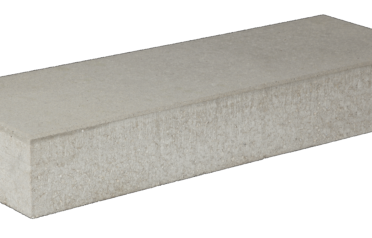 Traptrede Grey Glad 100x35x15cm