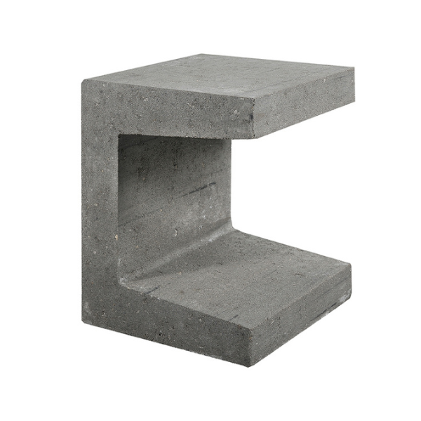 U-element grijs