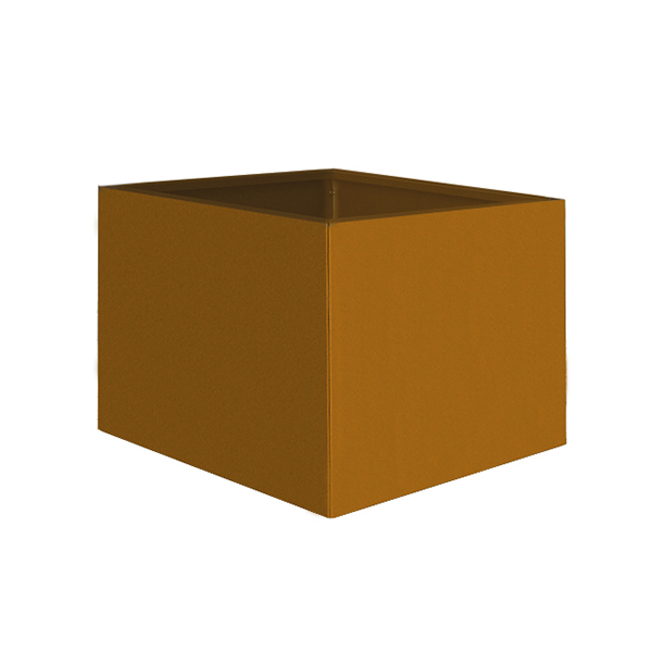 Bloembak Vlak Corten