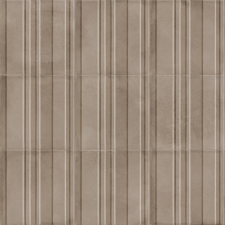 Deserto 10MM Maronne tegel 3D geprint 20x20 cm