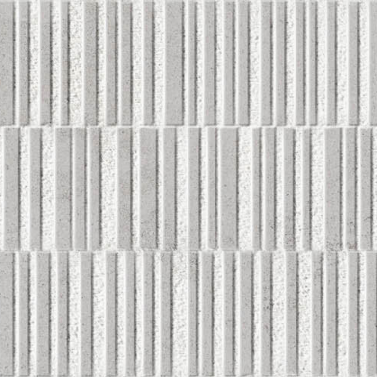 Organico 10MM Bianco tegel 3D geprint 100x33 cm