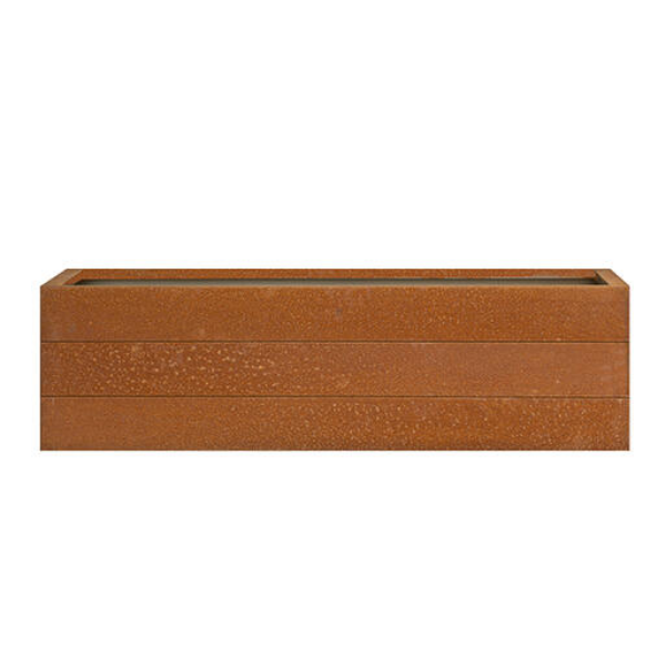 Bloembak Modulair Corten - 42 cm hoog