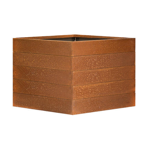Bloembak Modulair Corten – 70 cm hoog