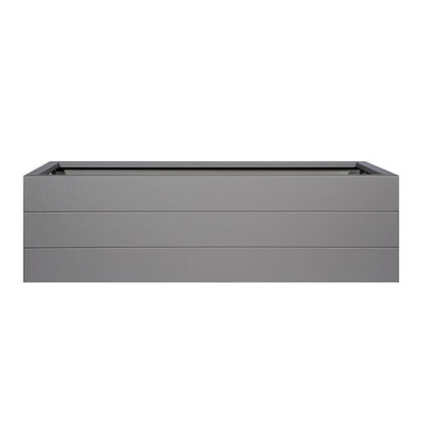 Bloembak Modulair Taupe - 42 cm hoog