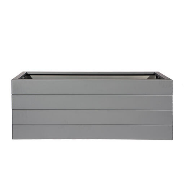 Bloembak Modulair Taupe - 56 cm hoog