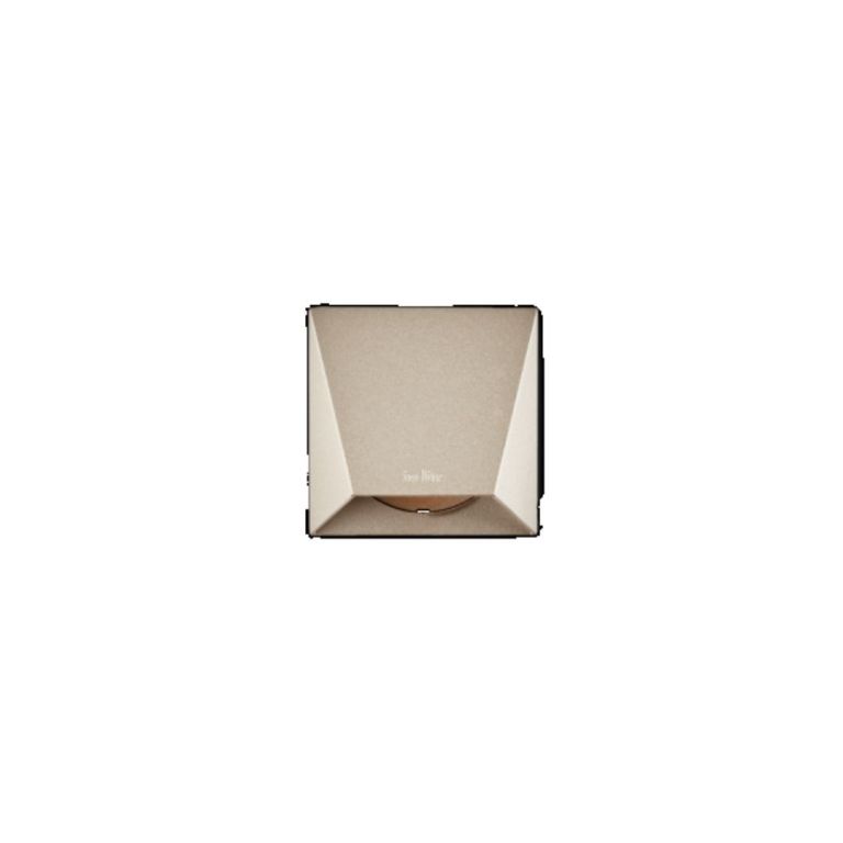 Wedge - wandlamp - Rose Silver